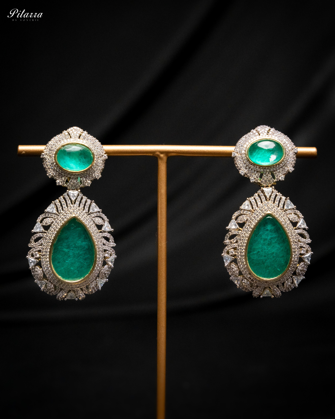 Mint Green Doublet earrings