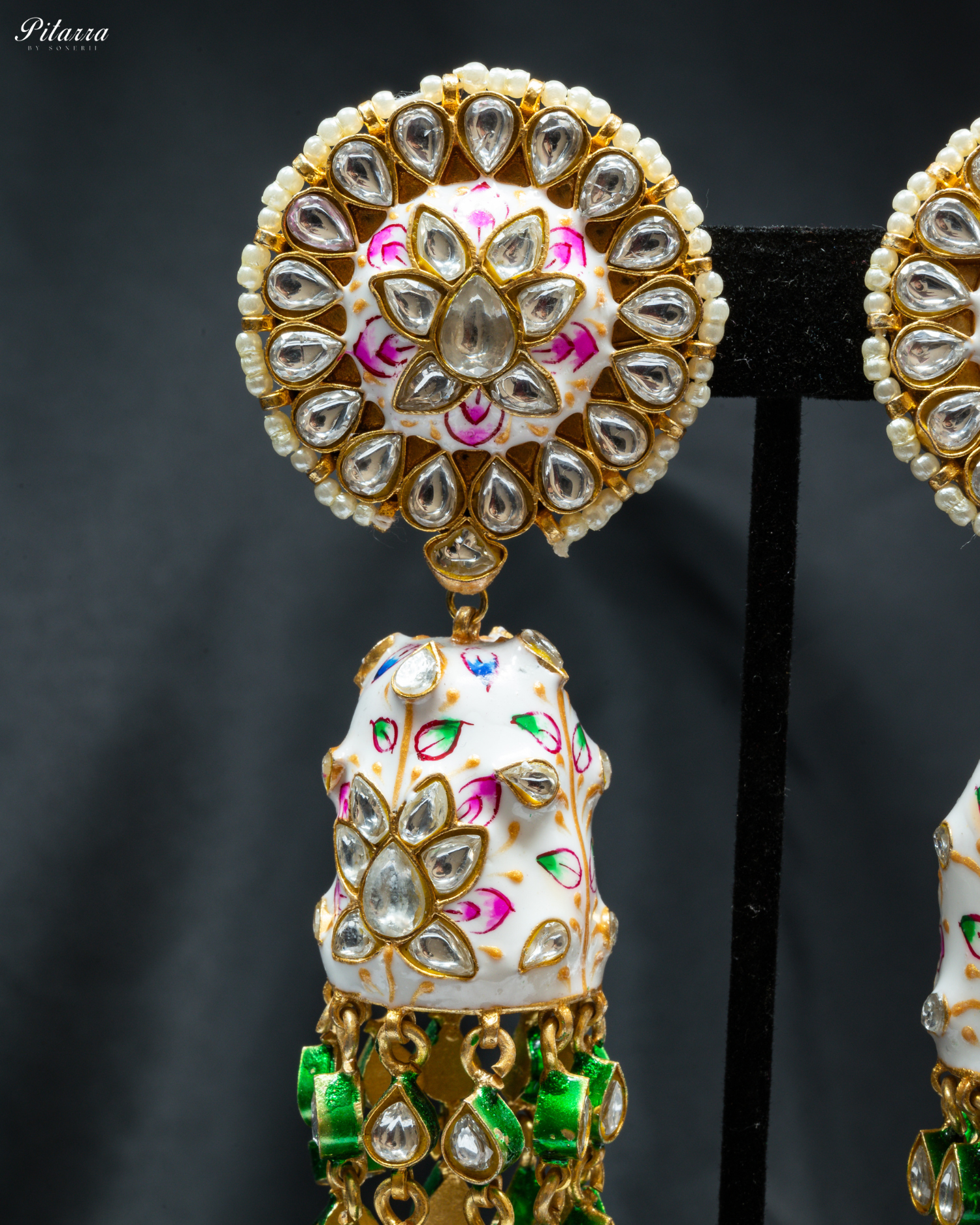 Fine Minakari Kundan Necklace Set