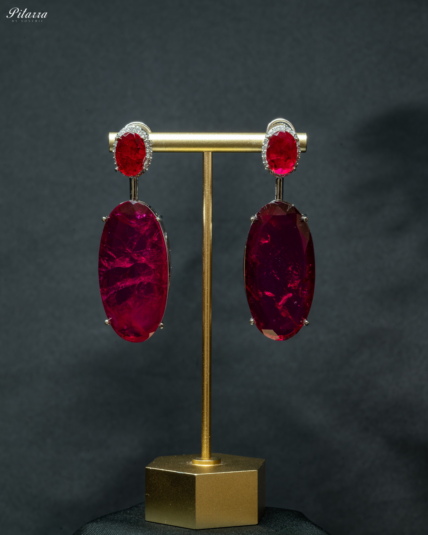 Red Doublet Earrings