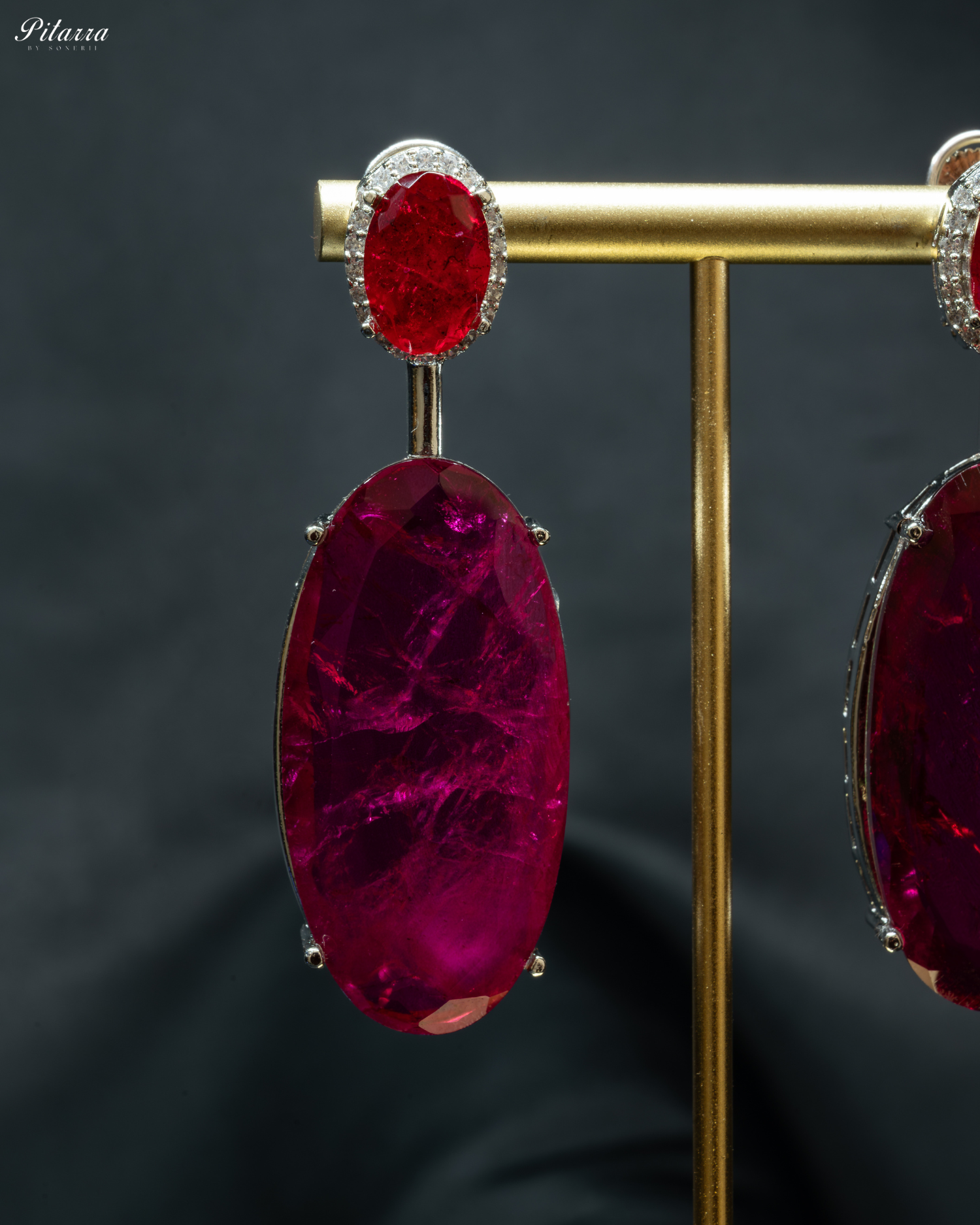 Red Doublet Earrings